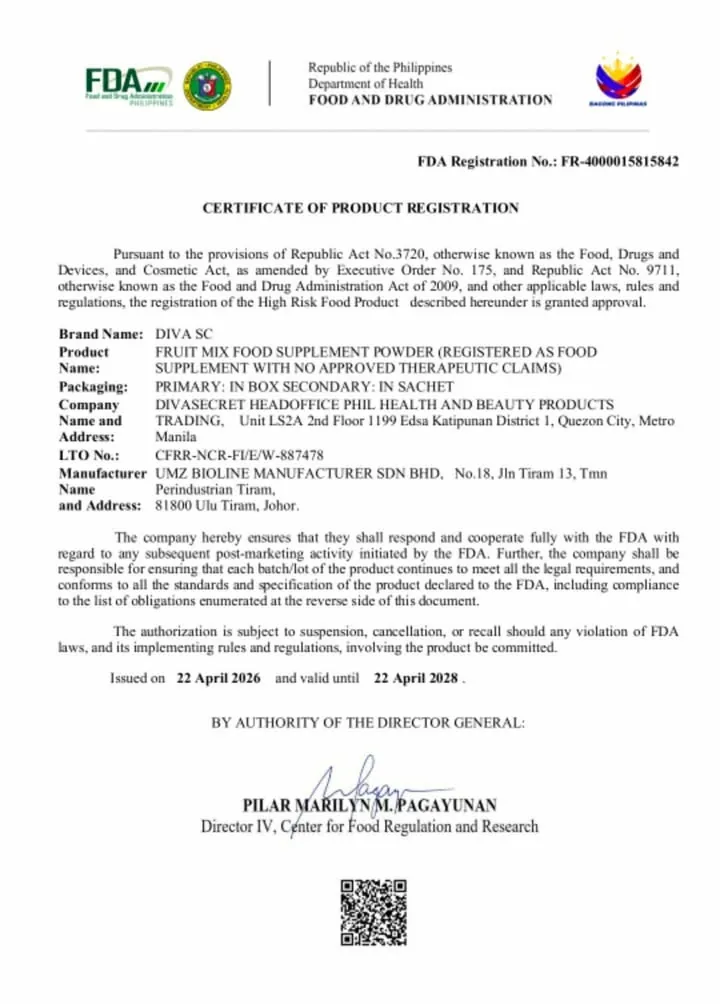 PH FDA Product Registration